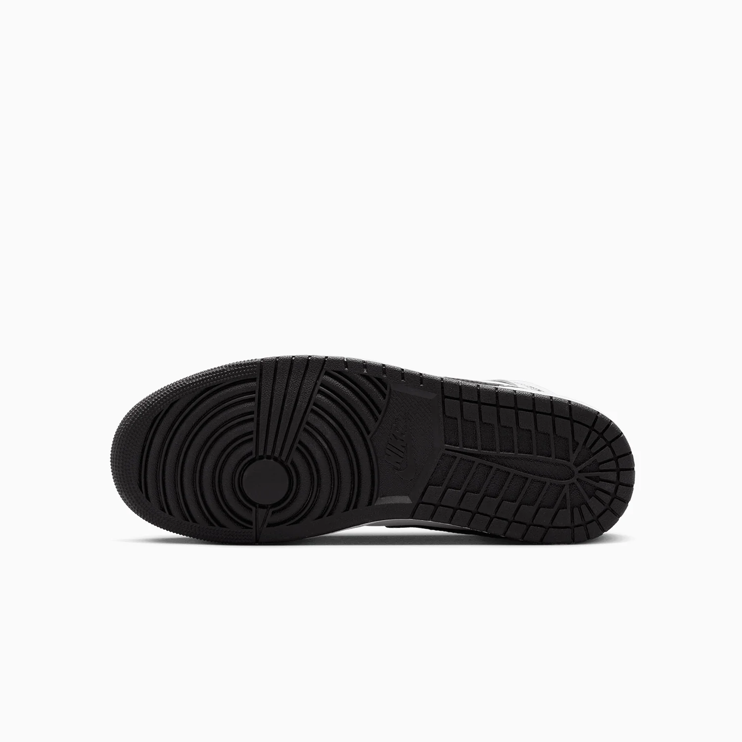 Men's Air Jordan 1 Mid "White Black" - Image 4
