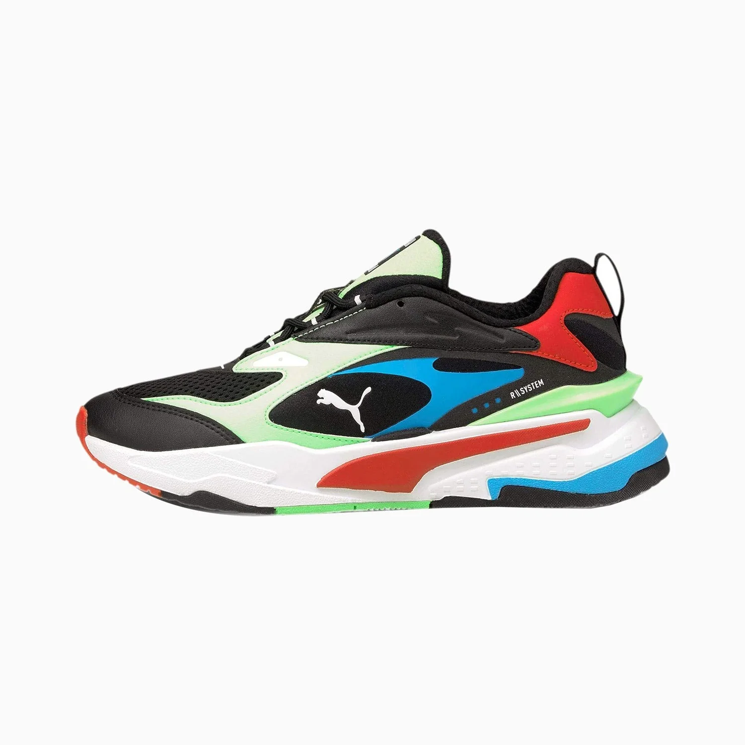 Kid's RS Fast "Black Elektro Green" Grade School - Image 3