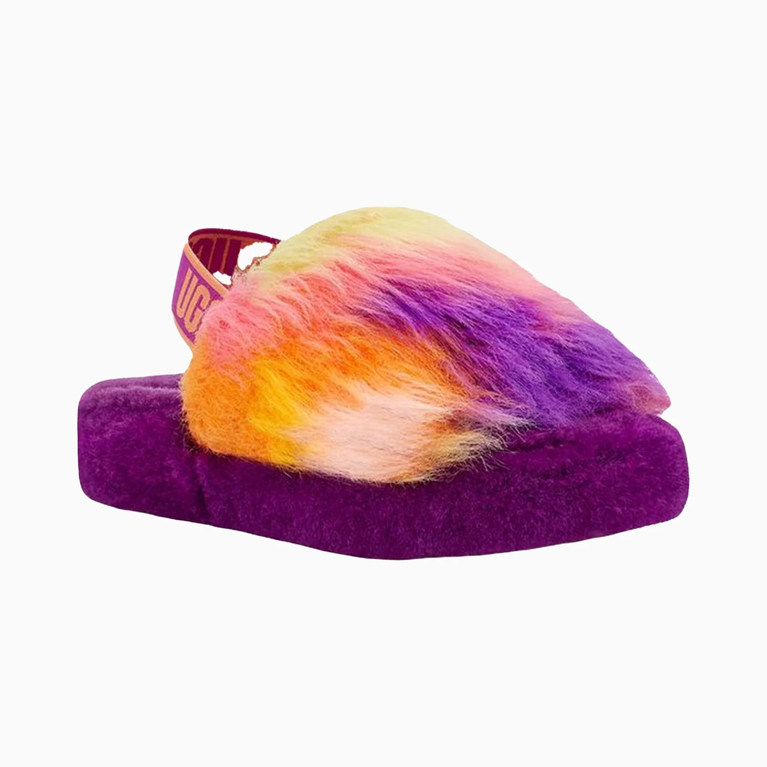 Kid's Fluff Yeah Tie Dye Slide - Image 5